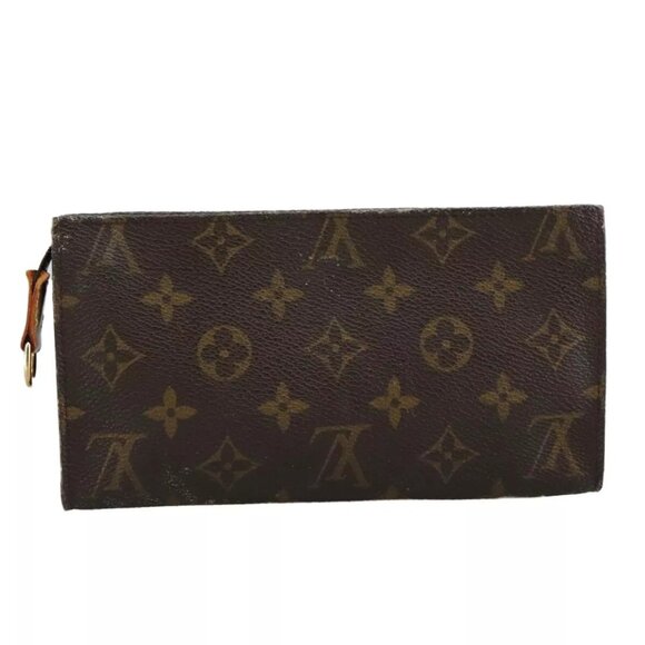 LOUIS VUITTON Monogram Bucket GM Pouch Accessory Pouch LV Auth PP078 - Picture 3 of 16
